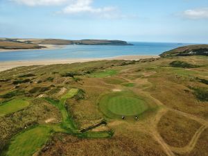 St Enodoc (Church) 17th Aerial Green Back